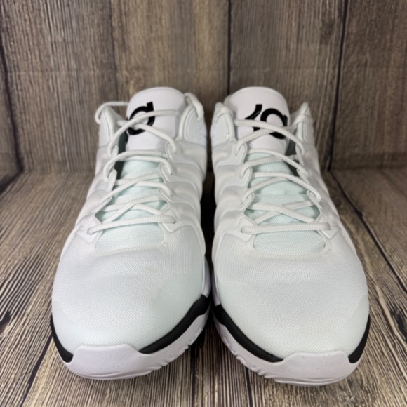 Nike KD 17 TB Promo White Black Basketball Size 16 Kevin Durant HJ7387-101 - Picture 4 of 8